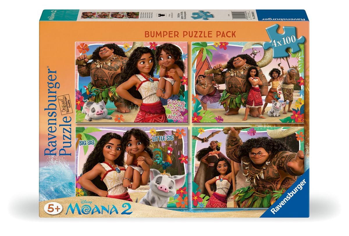 Пазл Ravensburger Disney 12004069 разноцветный 4 x 100 элементов, фото №1