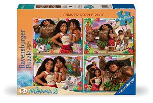Пазл Ravensburger Disney 12004069 разноцветный 4 x 100 элементов - Фото 1