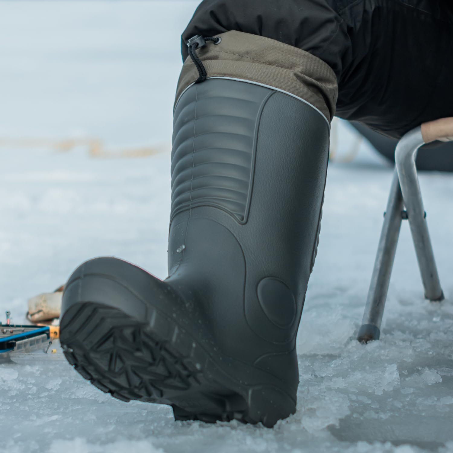 Чоботи FortMen Lined Wellington Thermal Fishing EVA Winter 41-47, фото №3