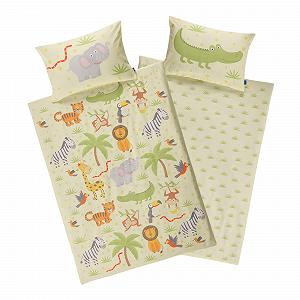 Комплект постільної білизни Aminata Kids Дитячий 100 x 135 см для дівчаток і хлопчиків, бавовна, бежевий, 100 x 135 см - Фото 1