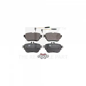 Комплект гальмівних колодок, дискове гальмо NK 223393 для MERCEDES-BENZ, задня вісь - Фото 1