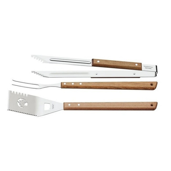 Набір для барбекю і грилу 3 в 1 Tramontina Churrasco, фото №1