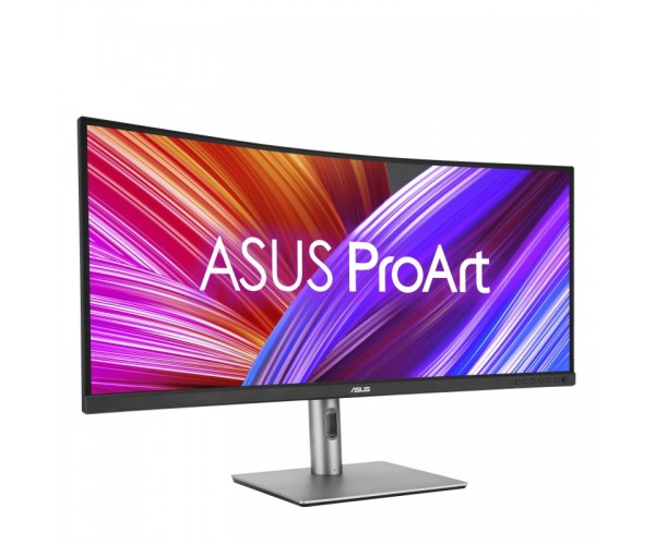 Монітор Asus 34.1" PA34VCNV (90LM04A0-B02370) IPS Black/Silver Curved, фото №2