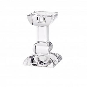 Тримач для свічок CRISTALICA Classic 10.5 см Скло Свинцевий кришталь Прозорий Taper Candle - Фото 1