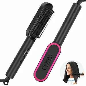 Ионная щетка-выпрямитель PARWIN PRO BEAUTY LED-дисплей, нагрев 20 секунд, 4 настройки температуры - Фото 1