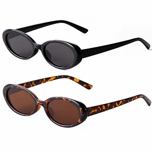 Сонцезахисні окуляри Laurinny 90-х Ретро для жінок synthetic.ua - Фото 1