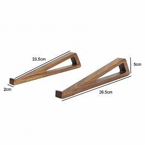 Підставка для ноутбука портативна Walnut Wood Універсальна 10-17 дюймів synthetic.ua - Фото 1