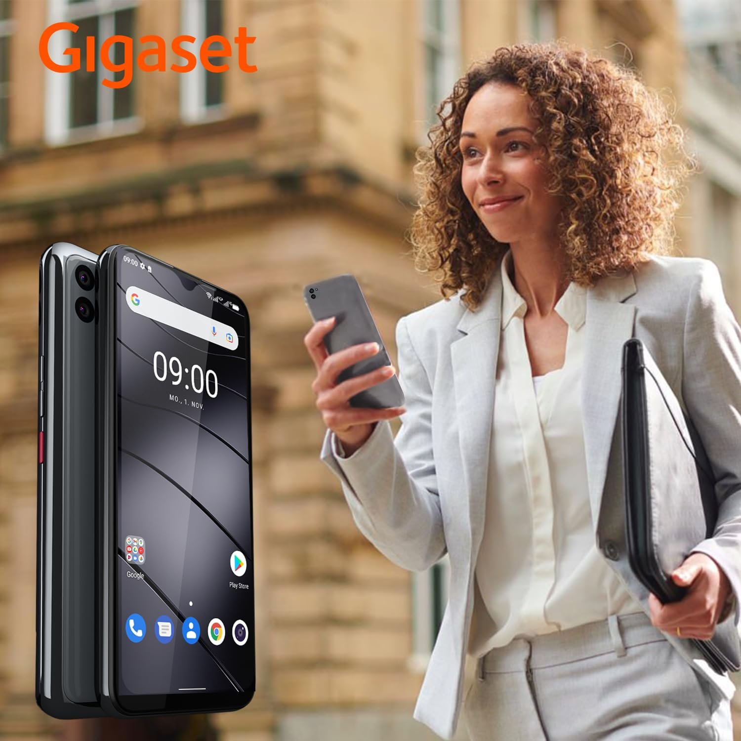 Смартфон Gigaset GS5 PRO 128 ГБ 6 ГБ RAM 6,3" Full HD+ 64 Мп 4500 мАг Android 13 Grey, фото №6 Смартфон Gigaset GS5 PRO 128 ГБ 6 ГБ RAM 6,3" Full HD+ 64 Мп 4500 мАг Android 13 Grey, фото №6