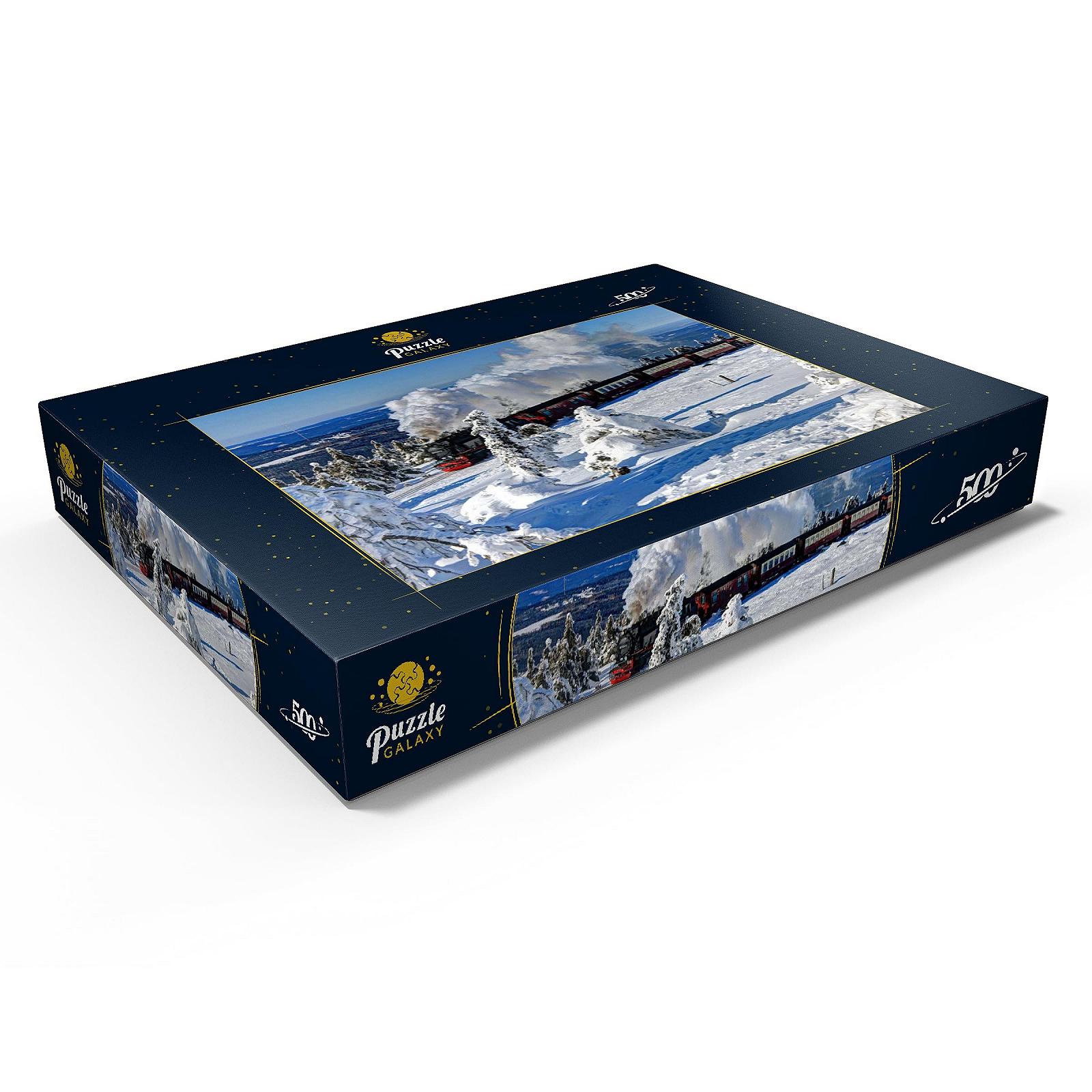 Пазл MyPuzzle Special Collection Brockenbahn auf der Fahrt zum Brocken (1142 м), Resin Премиум 500 элементов, фото №3