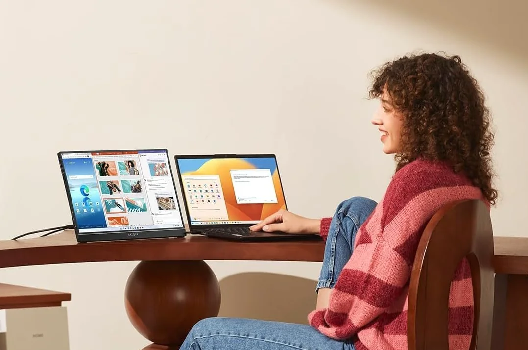 Монітор портативний 14" Arzopa A1 Gamut Slim Full HD IPS 60 Гц, фото №6