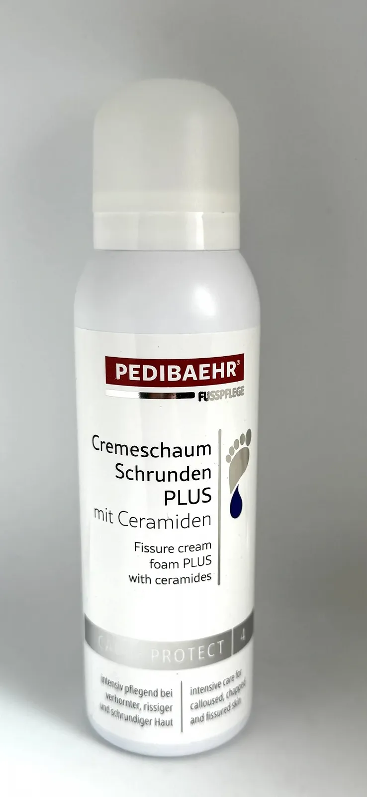 Крем-піна Pedibaehr Cracked Plus з керамідами 125 мл, фото №1