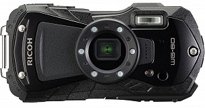 Цифровий фотоапарат Ricoh WG-80 R06020 16Мп / CMOS / Full HD 30fps / 5Х зум / Водонепроникний / Ударостійкий / Чорний - Фото 1