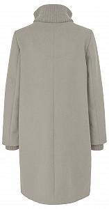 Пальто s.Oliver Жіноче з ребристим коміром-стійкою - Фото 1