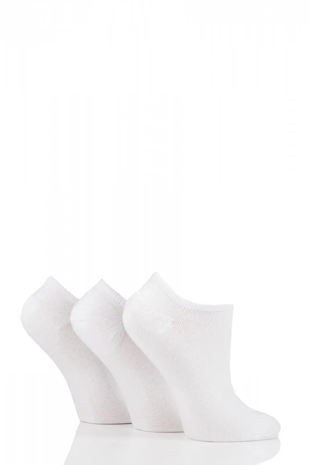 Жіночі шкарпетки Тип Pringle Plain and Patterned Bamboo Sneaker 3 пари, фото №1