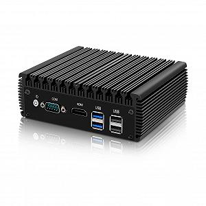 Мини ПК Intel Celeron J4125 16G 256G Безвентиляторный 6xIntel 2.5GbE i225-V sAES-NI - Фото 1