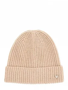 Шапка Guess Шерсть Люрекс Ros - Розовый Medium - Фото 1