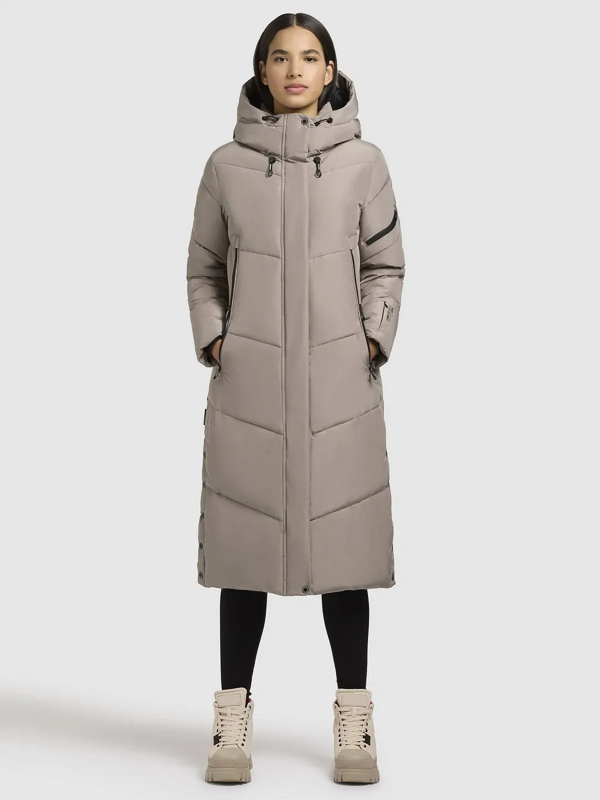 Зимнее пальто Khujo Sonje 6 стеганая, фото №3 Зимнее пальто Khujo Sonje 6 стеганая, фото №3