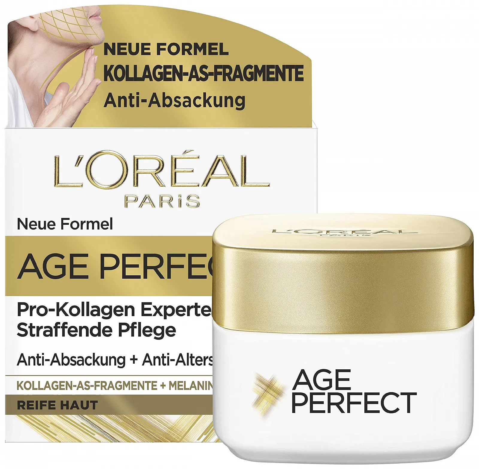 Денний крем L'Oréal Paris Age Perfect Pro Collagen Expert зміцнювальний 50 мл (2 шт. в упаковці), фото №4