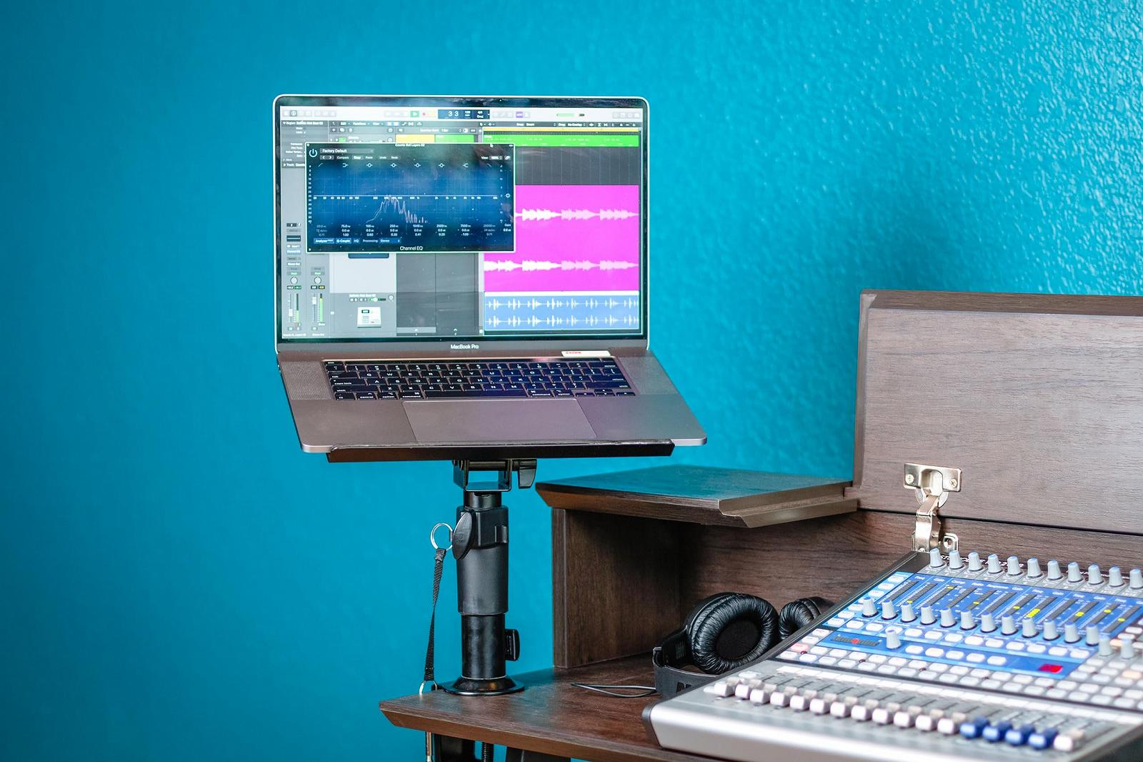 Підставка для ноутбука Gator Frameworks Універсальна з регульованою по висоті настільною скобою (GFWLAPTOP2500), фото №7