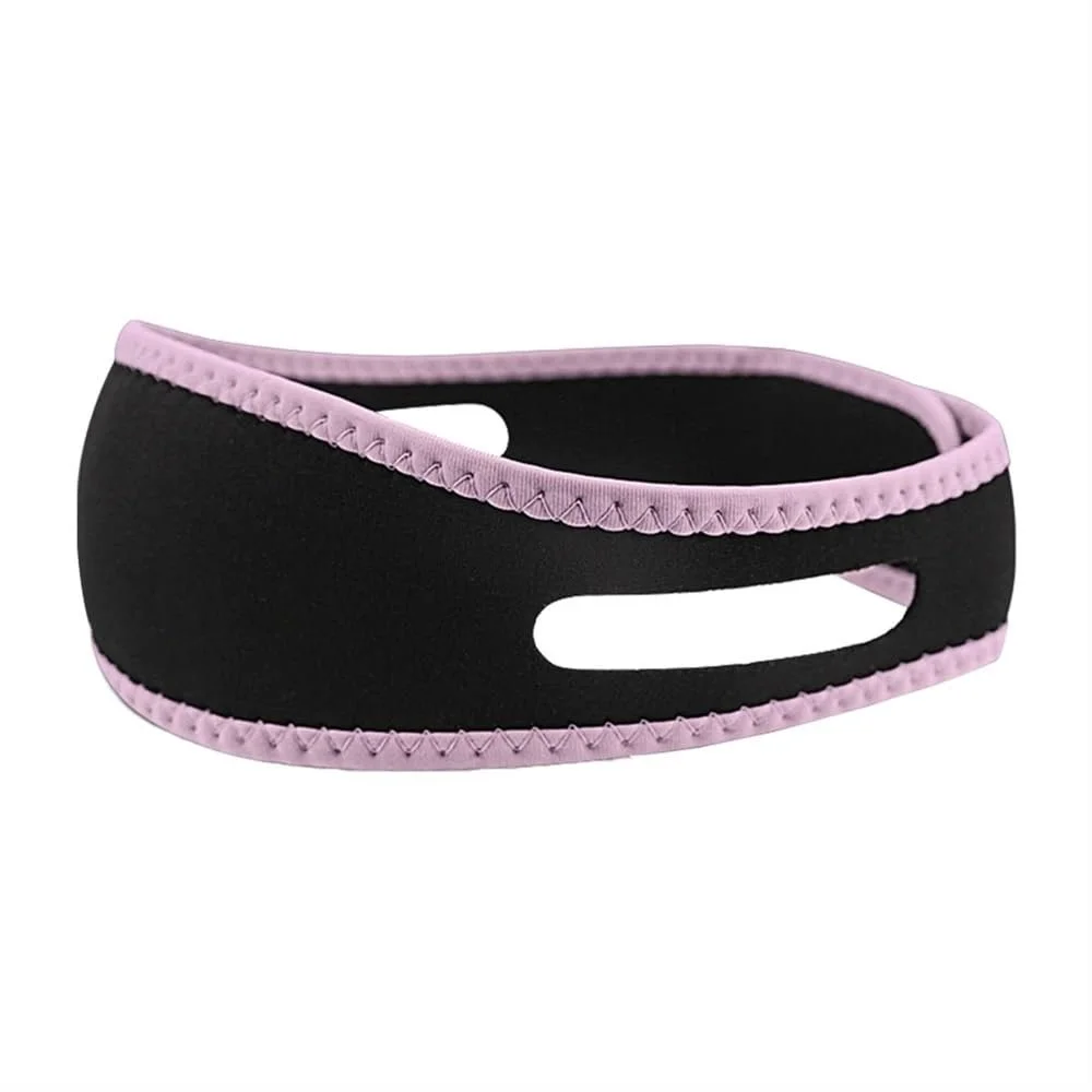 Ремінь проти хропіння Anti Snore, м'який, регульований, для полегшення дихання під час сну, рожевий, фото №3 Ремінь проти хропіння Anti Snore, м'який, регульований, для полегшення дихання під час сну, рожевий, фото №3