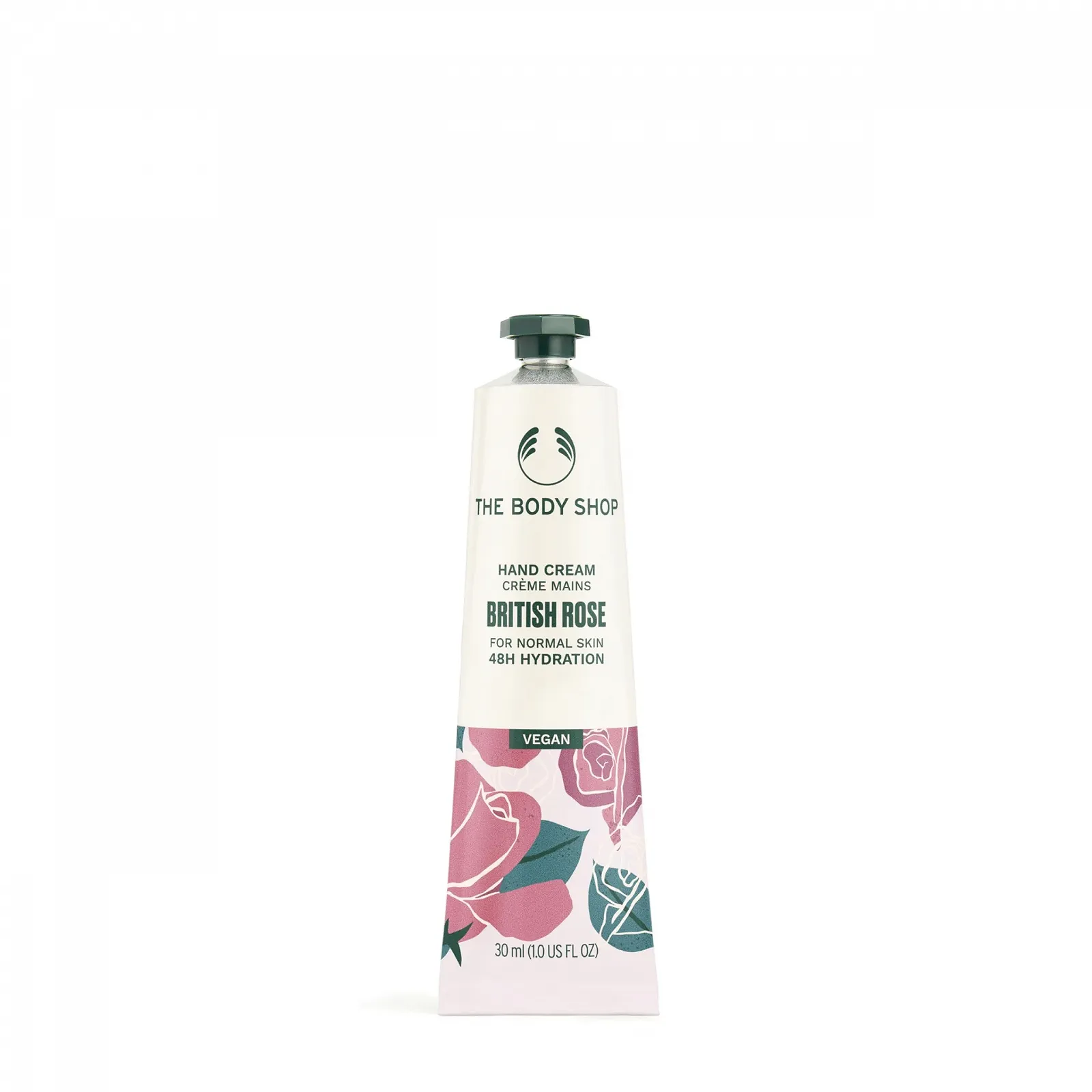 Крем для рук The Body Shop British Rose для нормальної шкіри 30 мл, фото №1