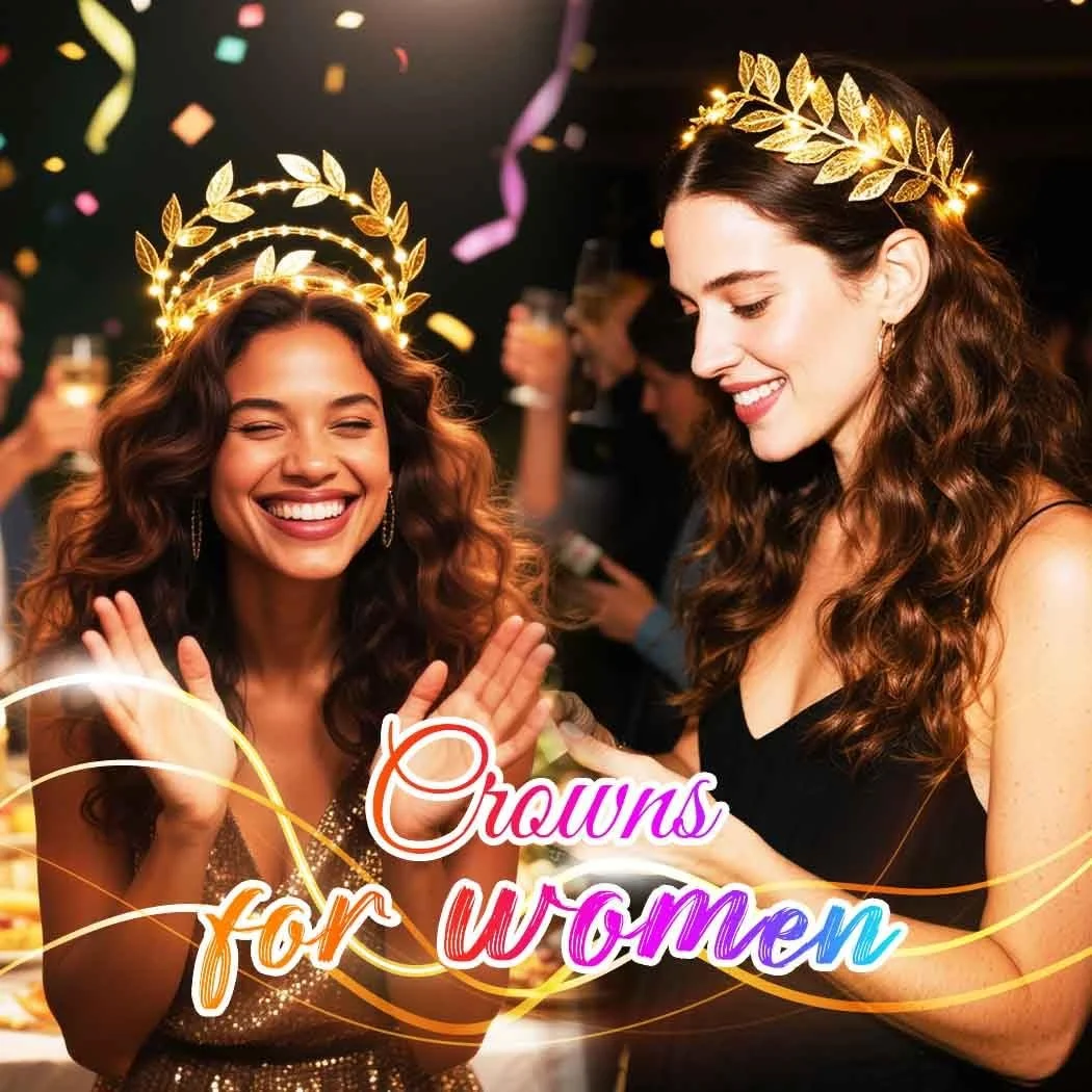 Обруч Золотистий Листя Весільний Головний Убір, фото №7