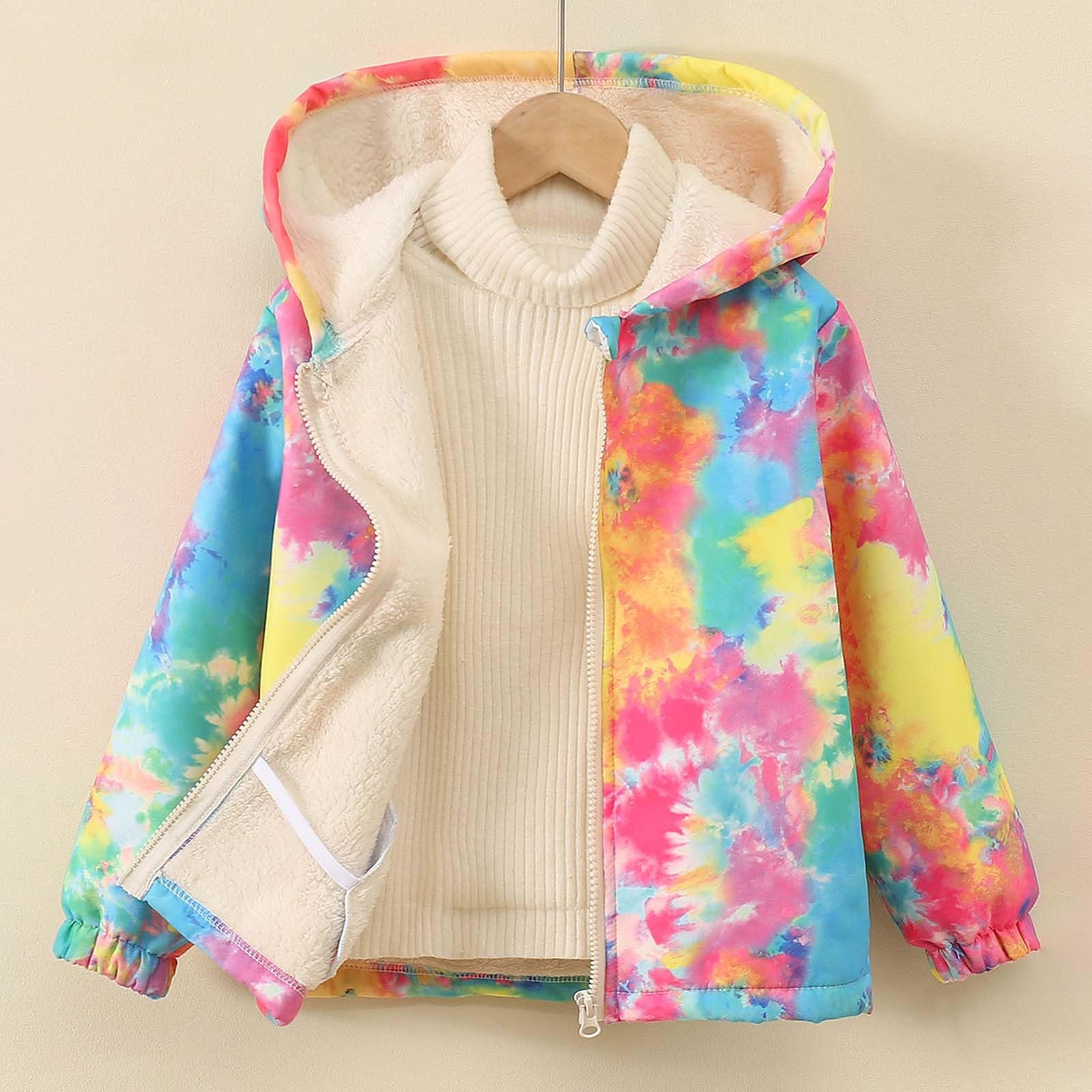 Куртка дитяча для дівчинки з капюшоном Streetwear, фото №2