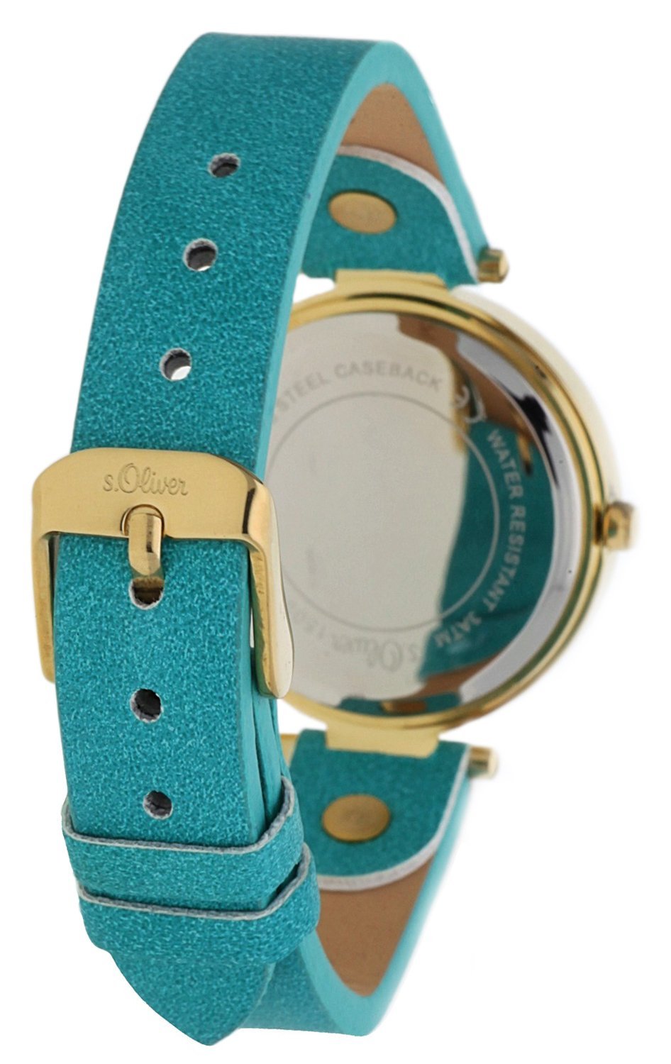 Женские часы s.Oliver SO-15094-LQR бирюзовый, фото №3