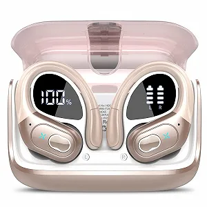 Купити Навушники-перекладачі Rose Gold Bluetooth 5.4 з підтримкою AI, 75 годин - Фото 1 Навушники-перекладачі Rose Gold Bluetooth 5.4 з підтримкою AI, 75 годин - Фото 1