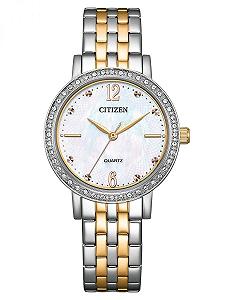 Купить Женские аналоговые кварцевые часы CITIZEN EL3106-59D, серебристый, браслет - Фото 1 Женские аналоговые кварцевые часы CITIZEN EL3106-59D, серебристый, браслет - Фото 1