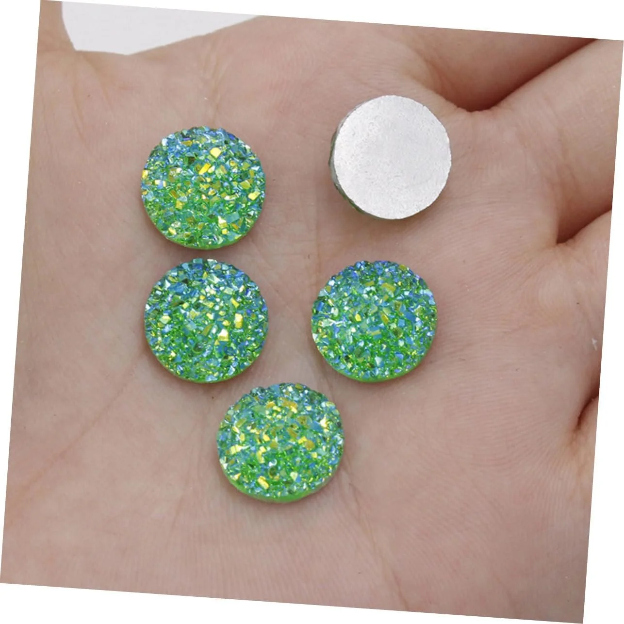 Кабошони Healeved, 3 набори, смола, камінь, фото №5