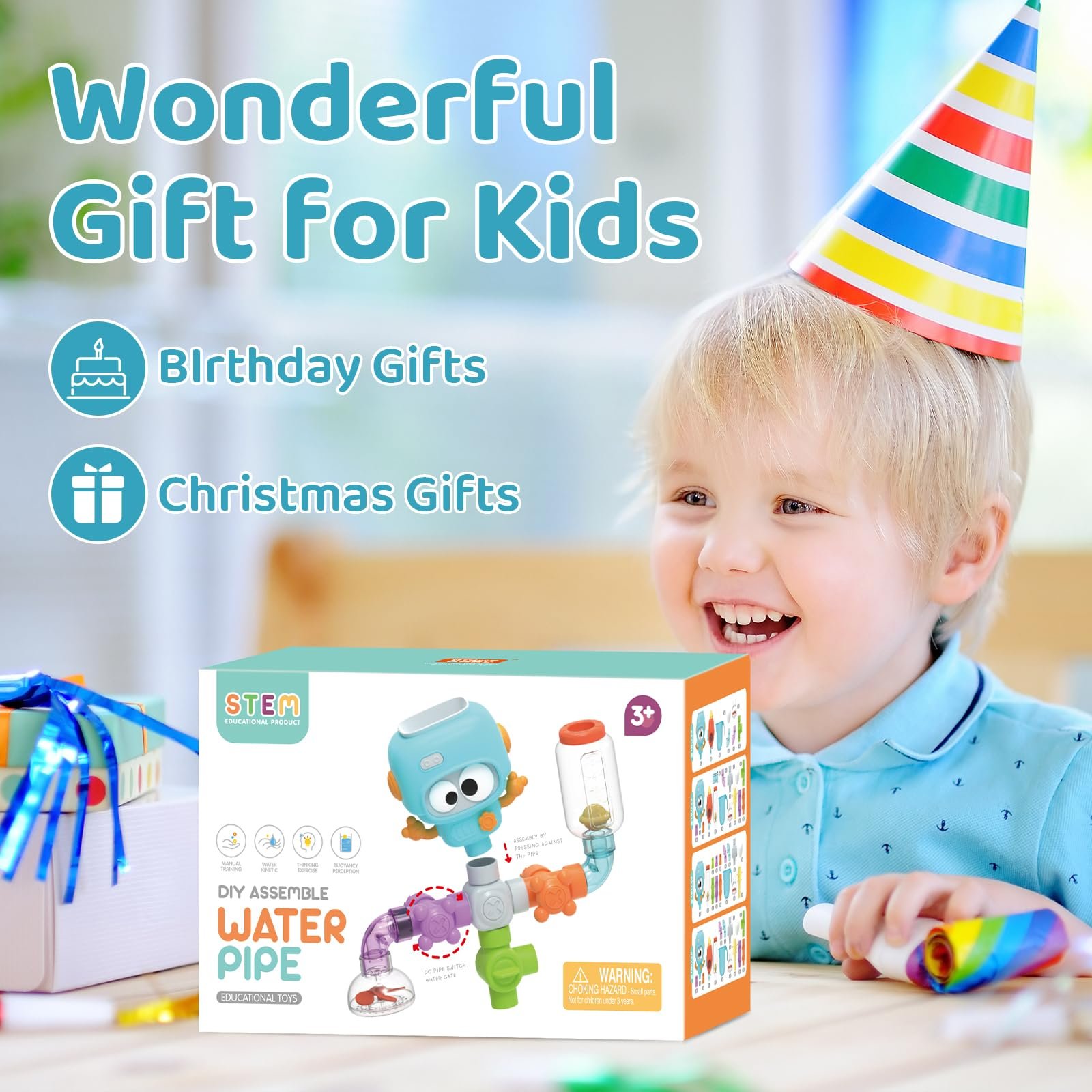 Водяна Труба DIY Набір для Дітей, фото №7