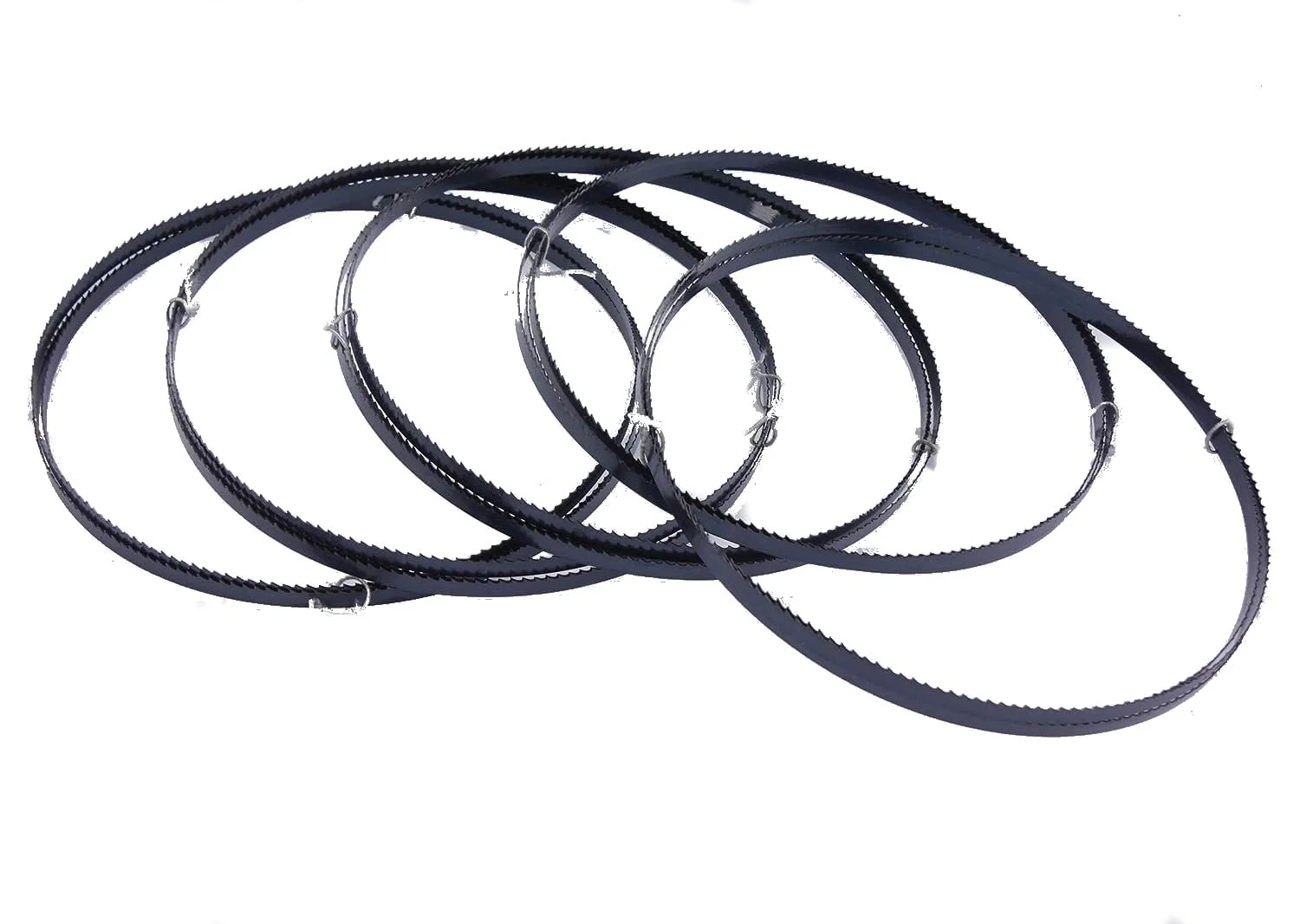 Набір із 5 полотен для стрічкової пилки по дереву SMI 1425 x 6 x 0,65 мм Чорний, фото №1 Набір із 5 полотен для стрічкової пилки по дереву SMI 1425 x 6 x 0,65 мм Чорний, фото №1