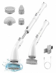 Электрическая щетка для чистки HiCOZY 400 rpm Беспроводная Телескопическая ручка 118 см - Фото 1