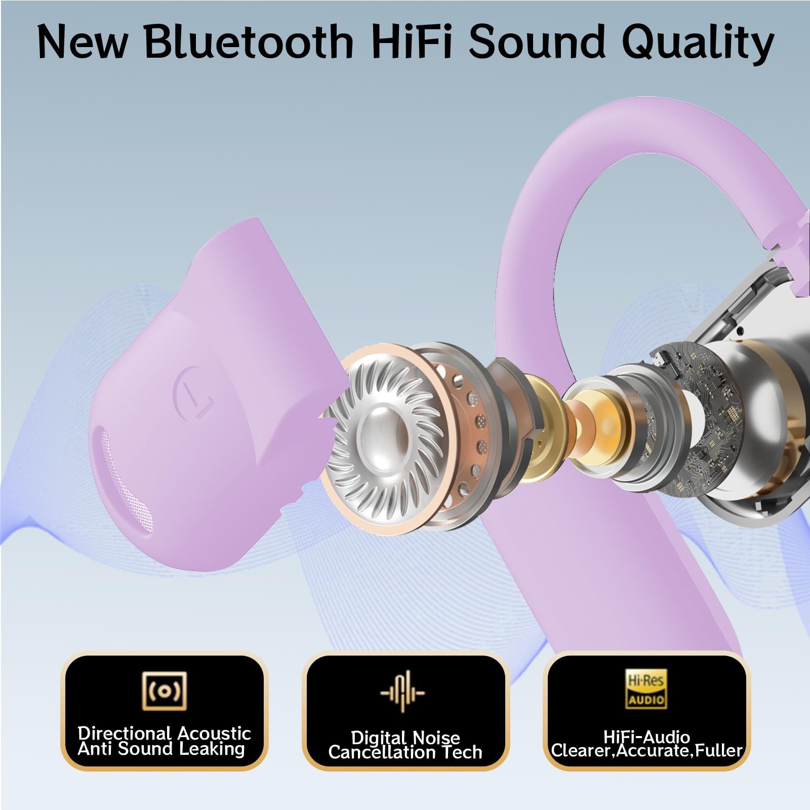 Навушники-перекладачі Ai Bluetooth 5.4 144+ мови, фото №8