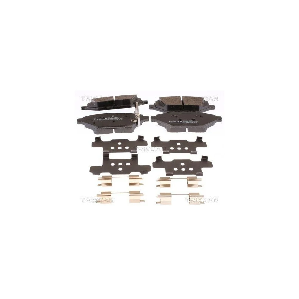 Комплект тормозных колодок, дисковый тормоз TRISCAN 8110 24053 для OPEL VAUXHALL CHEVROLET, фото №1 Комплект тормозных колодок, дисковый тормоз TRISCAN 8110 24053 для OPEL VAUXHALL CHEVROLET, фото №1