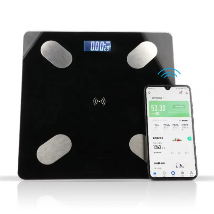 Цифрові підлоги ваги домашній Domotec MS-2017 180кг Smart APP, фото №3