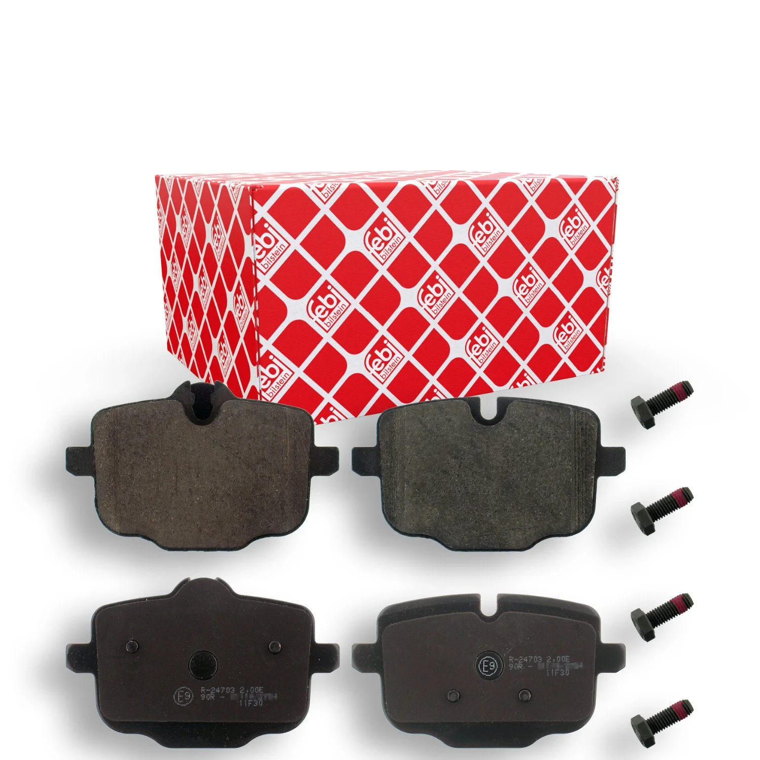 Комплект гальмівних колодок, дискові гальма FEBI BILSTEIN 16812 для BMW, задня вісь, фото №1