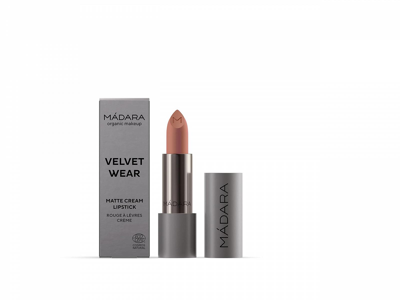 Помада MÁDARA Organic Skincare Velvet Wear Matte Cream #34 Whisper 38 г, фото №1 Помада MÁDARA Organic Skincare Velvet Wear Matte Cream #34 Whisper 38 г, фото №1