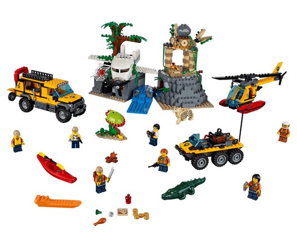 Конструктор LEGO City Джунгли: Зона исследований (60161), фото №2