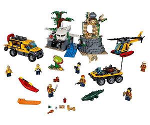 Конструктор LEGO City Джунгли: Зона исследований (60161) synthetic.ua - Фото 1