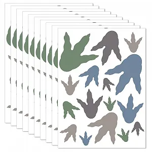 Наклейка на пол Dinosaur Footprints PVC Animal Sticker - Фото 1