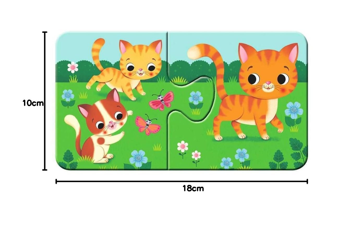 Детский пазл Ravensburger My First Puzzle Animals and Their Children 9 x 2 элемента, фото №10