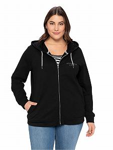 Женская куртка Sheego Plus Size, спортивная, V-образный вырез - Фото 1
