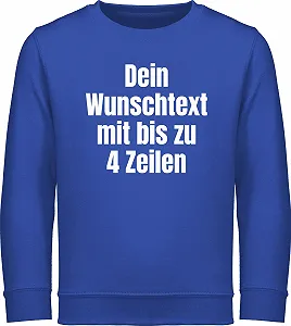 Світшот Shirtracer З Іменем Персоналізований - Дитячий Светр для Хлопчиків та Дівчаток - Фото 1