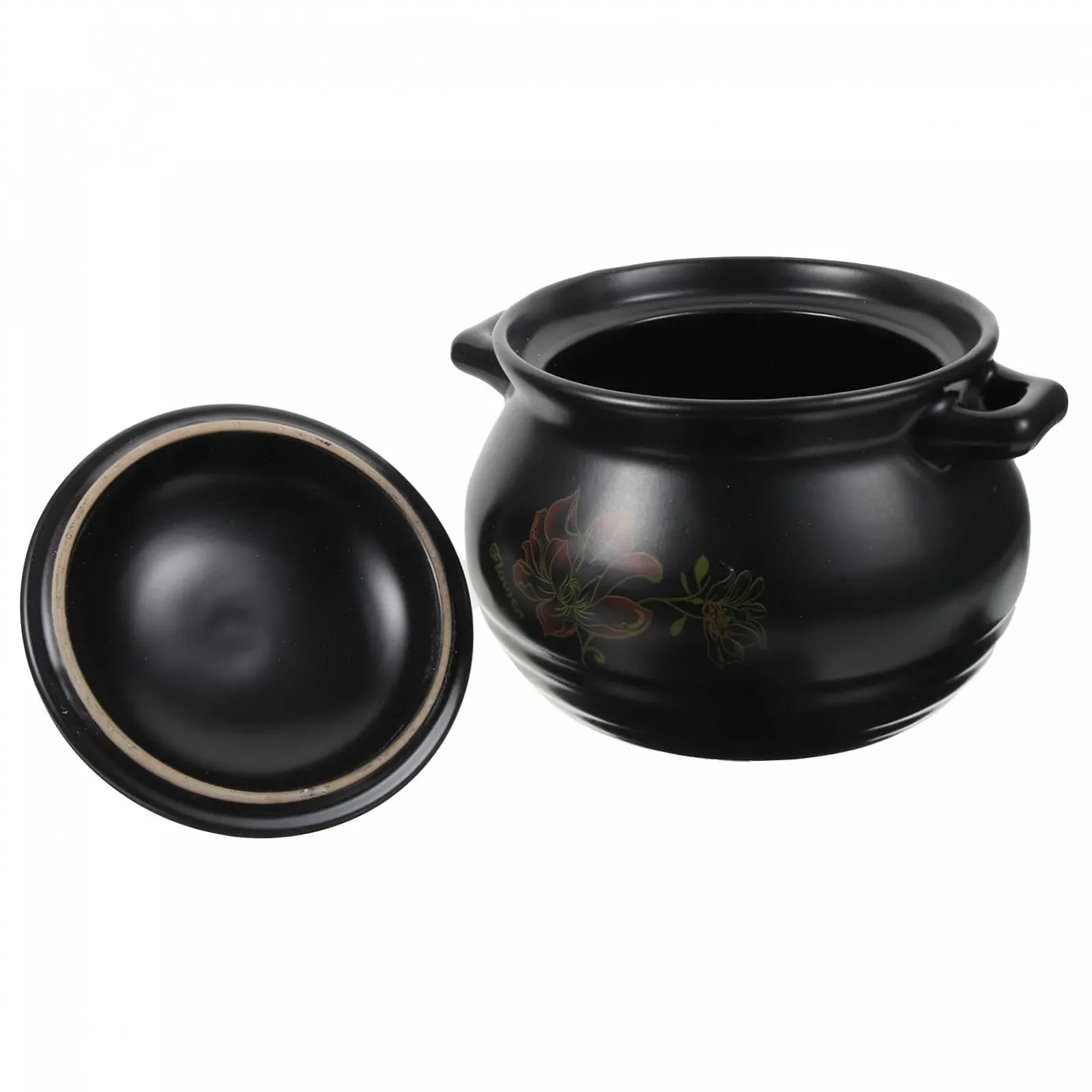 Каструля iplusmile 2 л Чорна з кришкою керамічна, фото №1 Каструля iplusmile 2 л Чорна з кришкою керамічна, фото №1