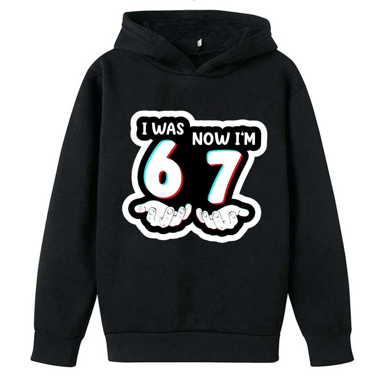 Худі з принтом 67, фото №4