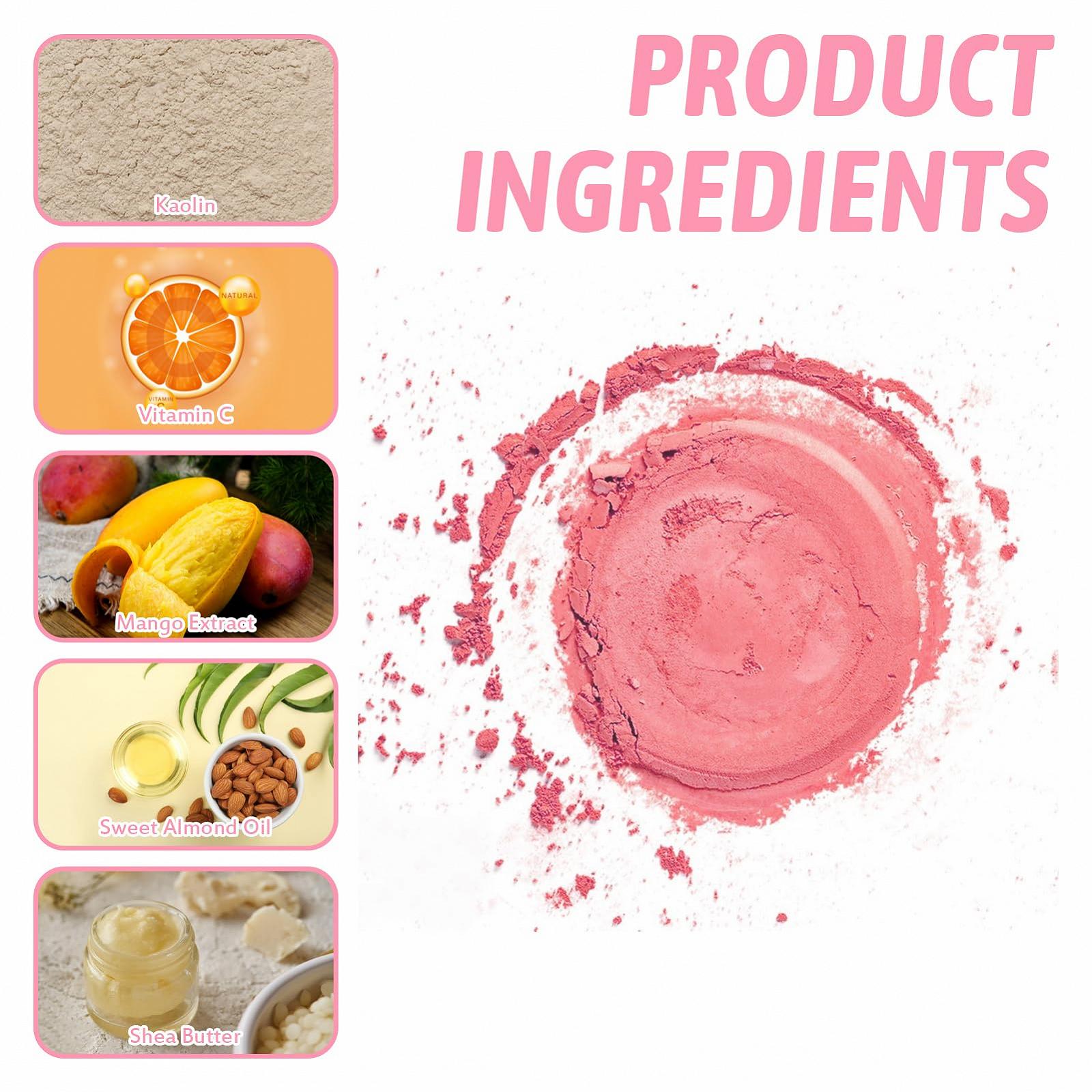 Румяна Puder Blush Palette 5г, фото №6