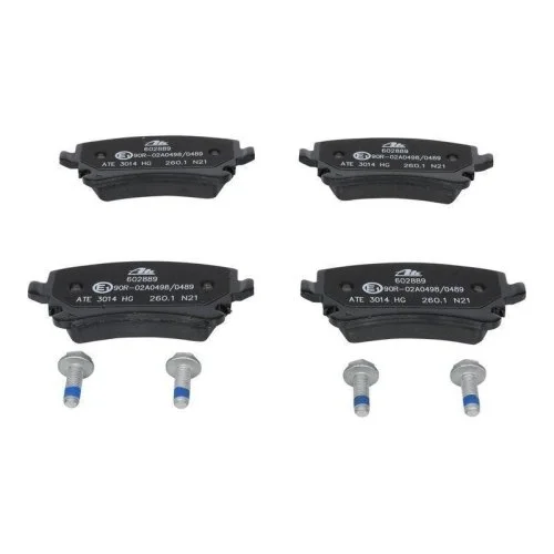 Комплект гальмівних колодок дискового гальма ATE 13.0460-2889.2 задня вісь, фото №2