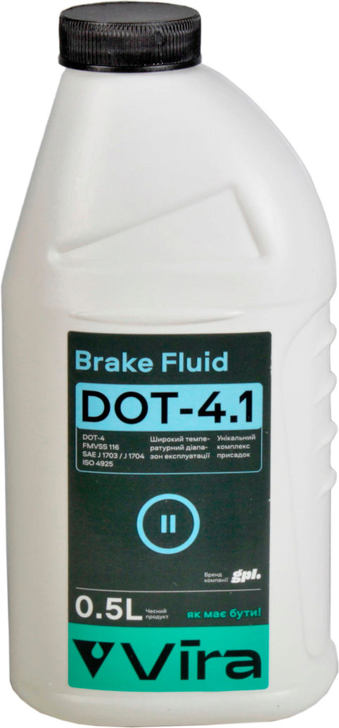 Гальмівна рідина Vira DOT-4.1 0.5л. VI1101, фото №1